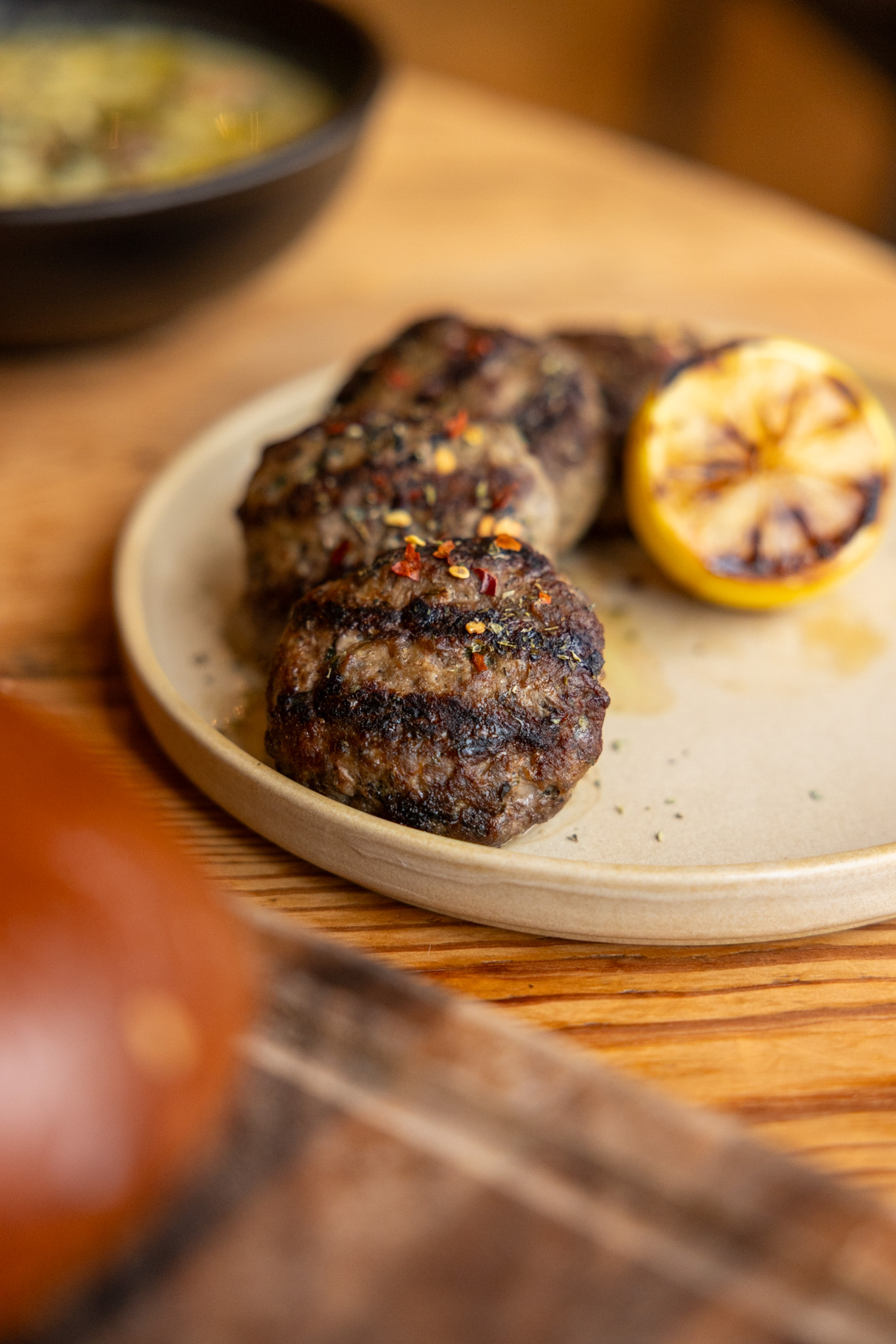 Charred Meatballs