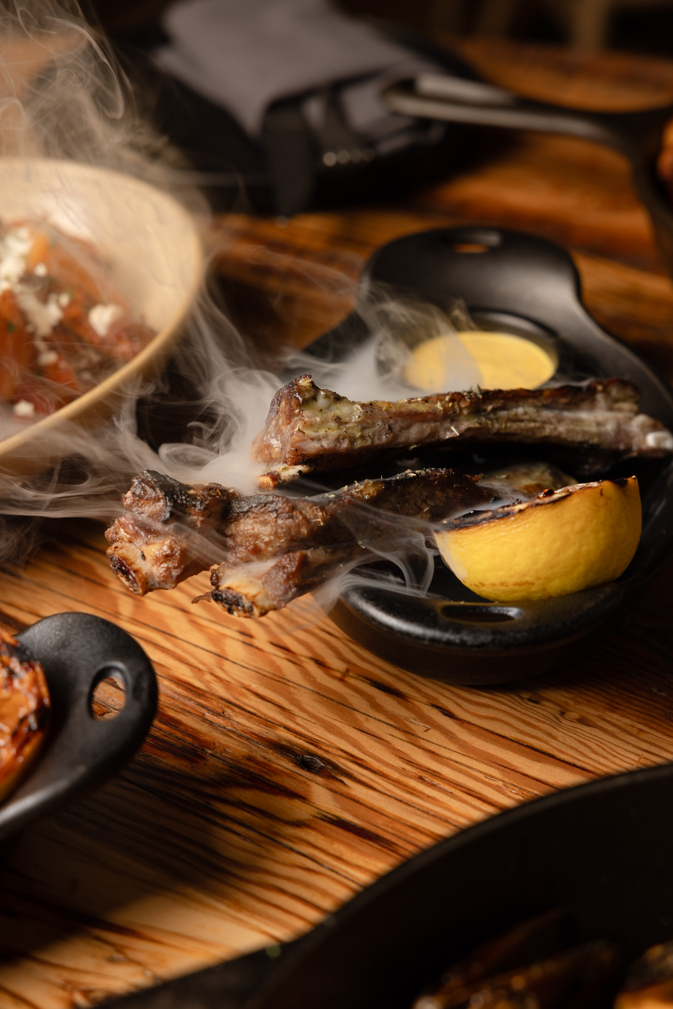 Wood Fire Lamb Chops